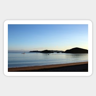 Sunrise over Bay of Islands, New Zealand Sticker